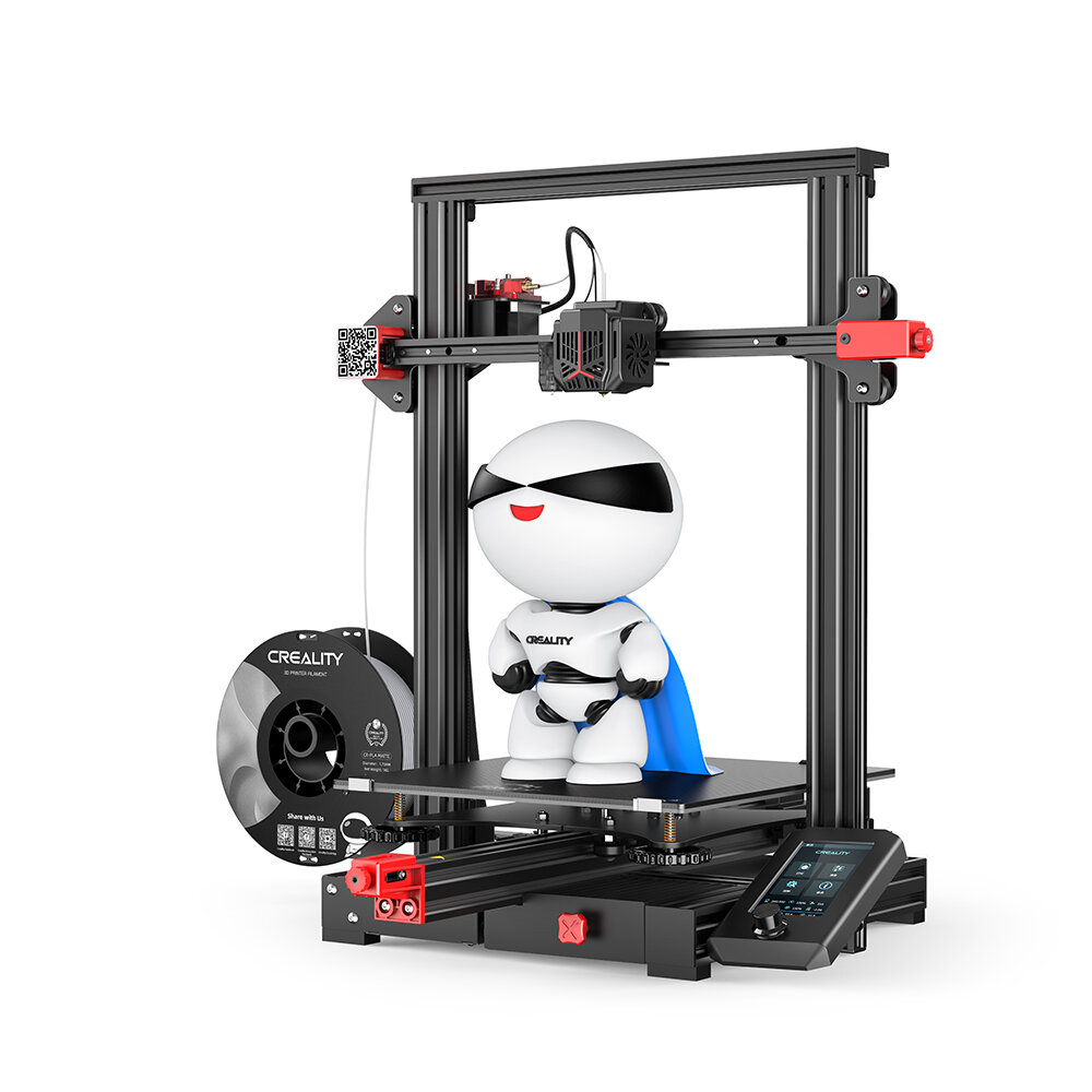 Creality Ender-3 Max Neo 3D Printer 300x300x320mm Print Size/32-bit Silent Mainboard/CR-Touch Auto Leveling